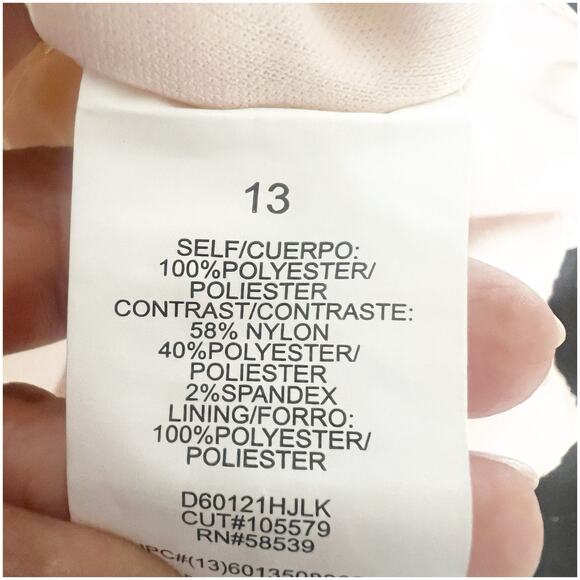 Speechless Juniors Mini Dress Tulle Skirt Sequin Bodice Size 13 Light Pink Fairy - Picture 8 of 10